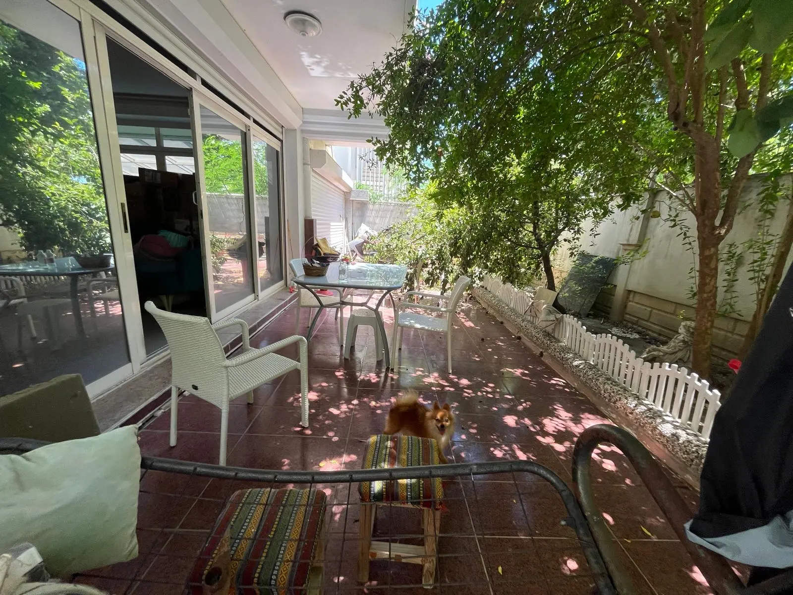 Large terrace